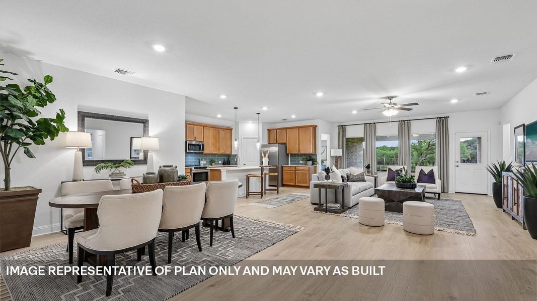 Furnished interior view inside a new home in Riverview, Georgetown (Image 27).