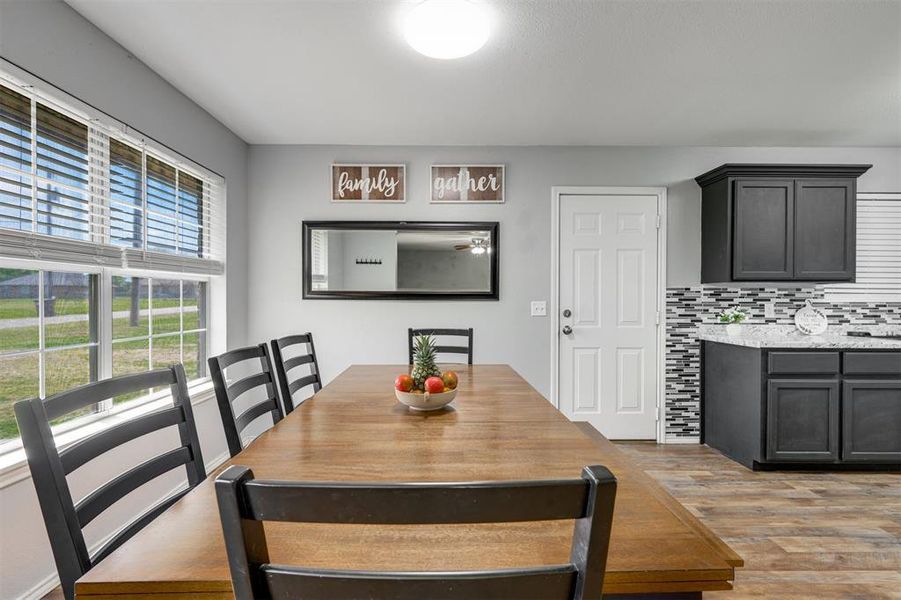 Furnished interior view inside a new home in , Powderly (Image 9).
