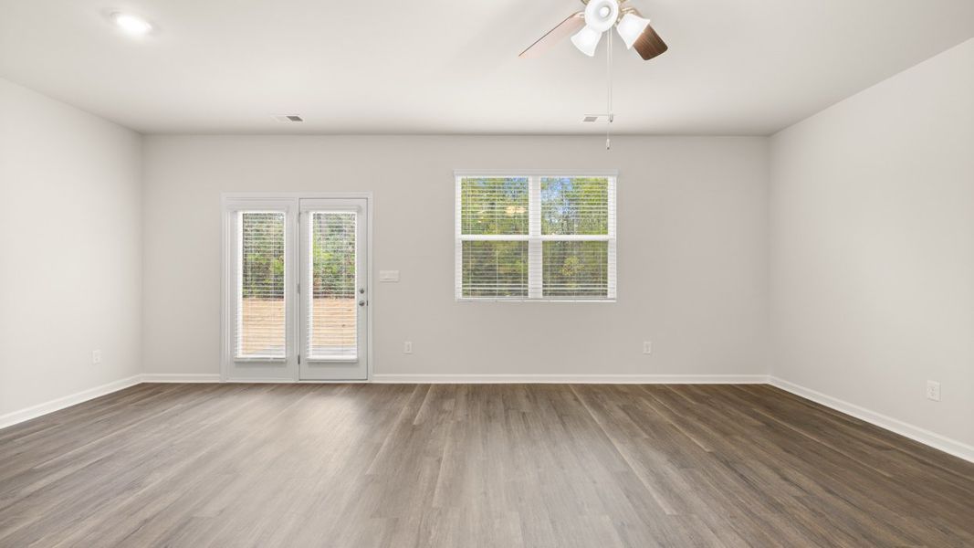 Spacious, unfurnished interior of a new home in Laurel Park Townhomes, Hephzibah (Image 16). Spacious, unfurnished interior of a new home in Laurel Park Townhomes, Hephzibah (Image 16).