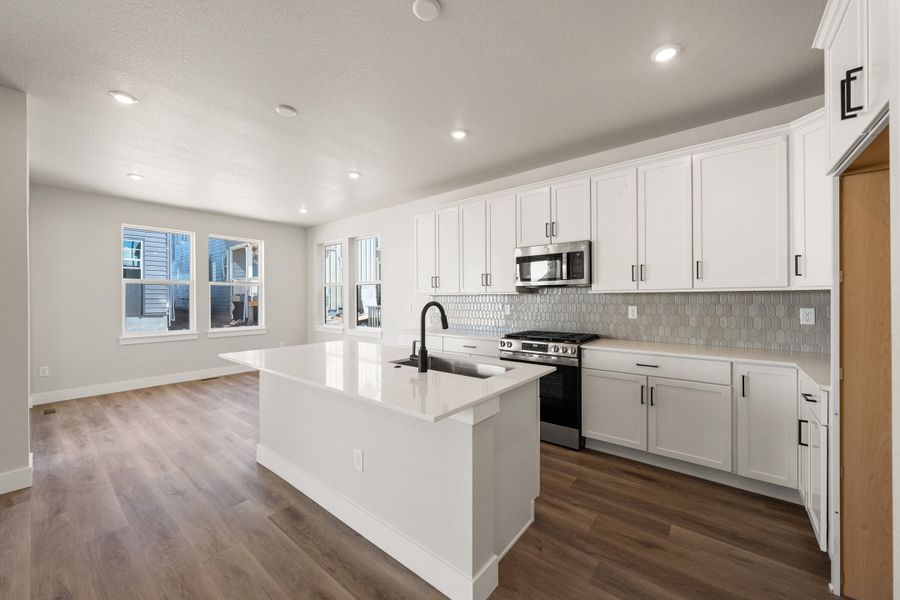 Furnished interior view inside a new home in Trumark Homes at Sterling Ranch, Littleton (Image 4).