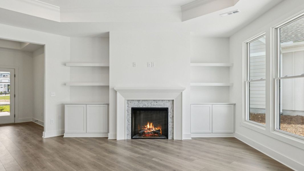Spacious, unfurnished interior of a new home in The Courtyards at Stewarts Creek, Smyrna (Image 41).