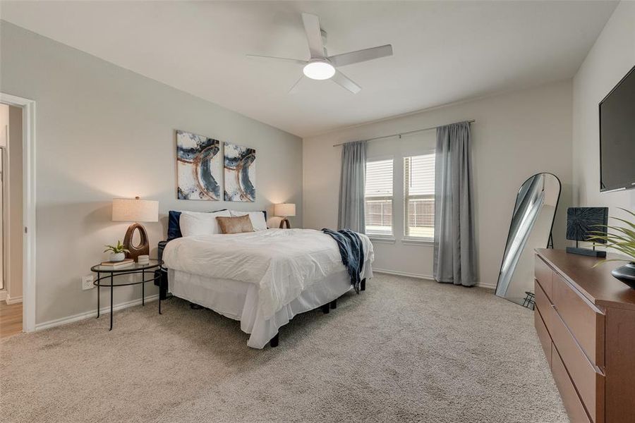 Furnished interior view inside a new home in , Princeton (Image 17).