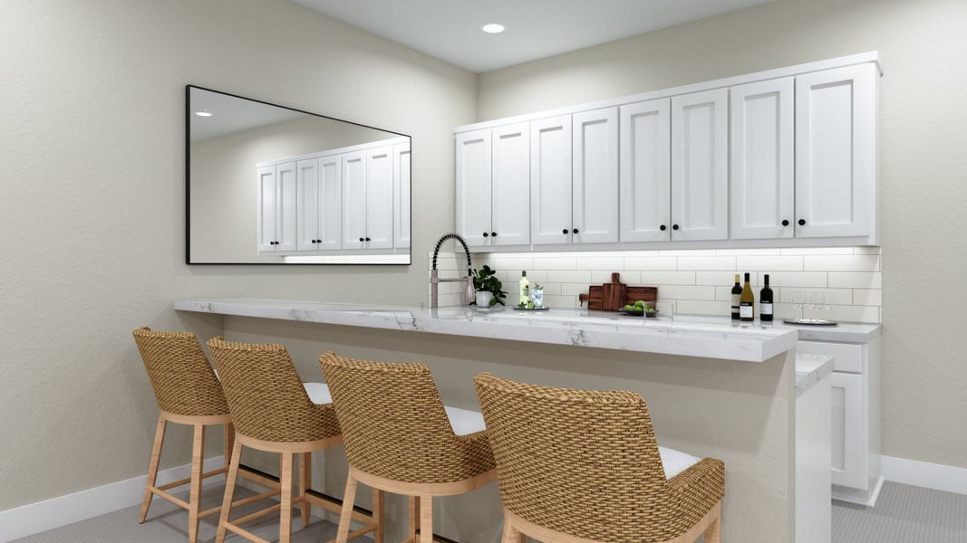 Representative furnished interior of a home built from the The Broadmoor by Trumark Homes in RainDance, Windsor (Image 13).