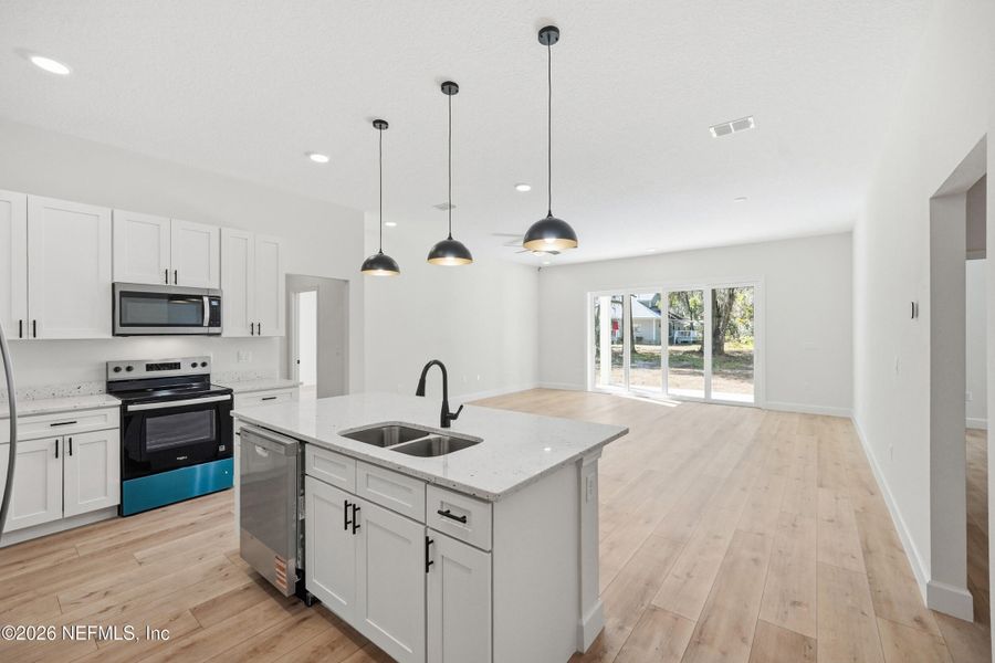 Furnished interior view inside a new home in , Jacksonville (Image 8).