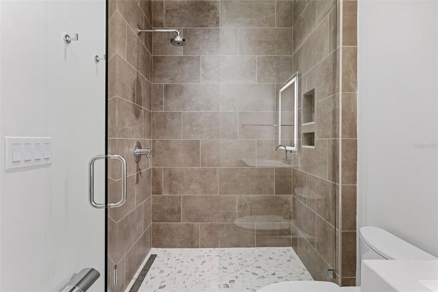 Furnished interior view inside a new home in , St. Petersburg (Image 17).