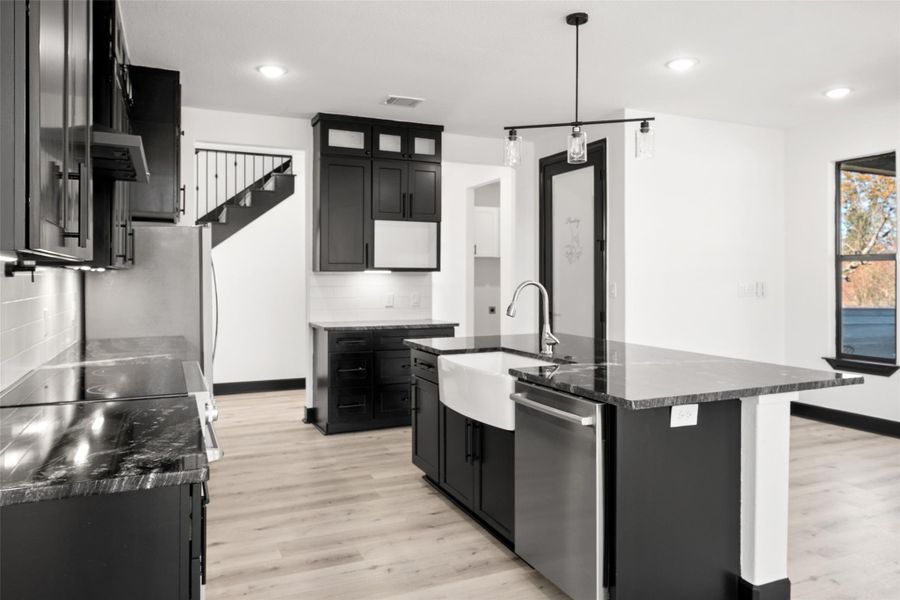 Furnished interior view inside a new home in , Trinity (Image 6).