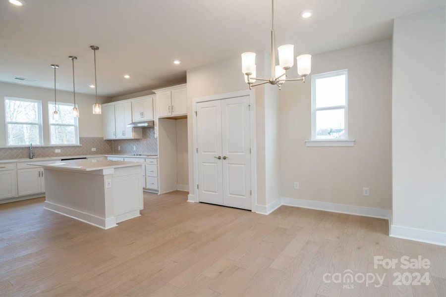 Dinning and Kitchen area