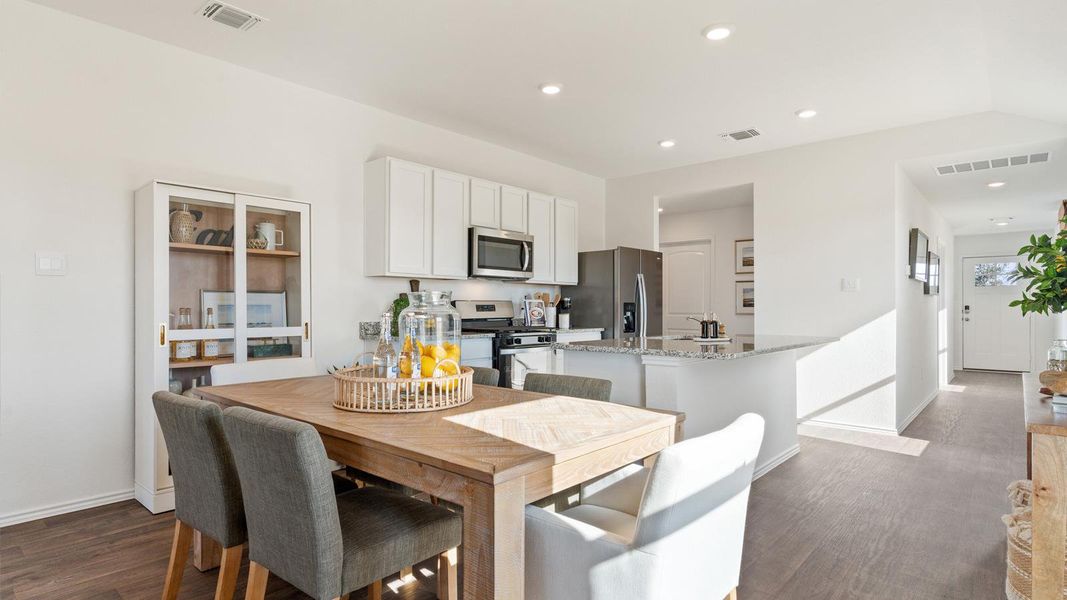 Furnished interior view inside a new home in Watermill, Uhland (Image 11). Furnished interior view inside a new home in Watermill, Uhland (Image 11).
