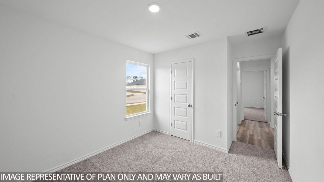 Spacious, unfurnished interior of a new home in Wilkins Valley, Brenham (Image 17). Spacious, unfurnished interior of a new home in Wilkins Valley, Brenham (Image 17).