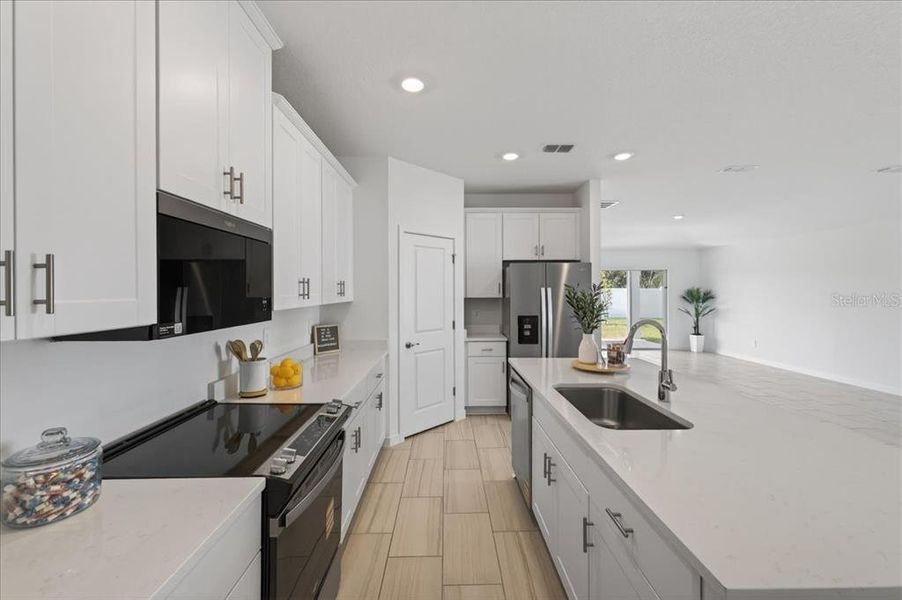 Furnished interior view inside a new home in Colbert Landings, Palm Coast (Image 7).