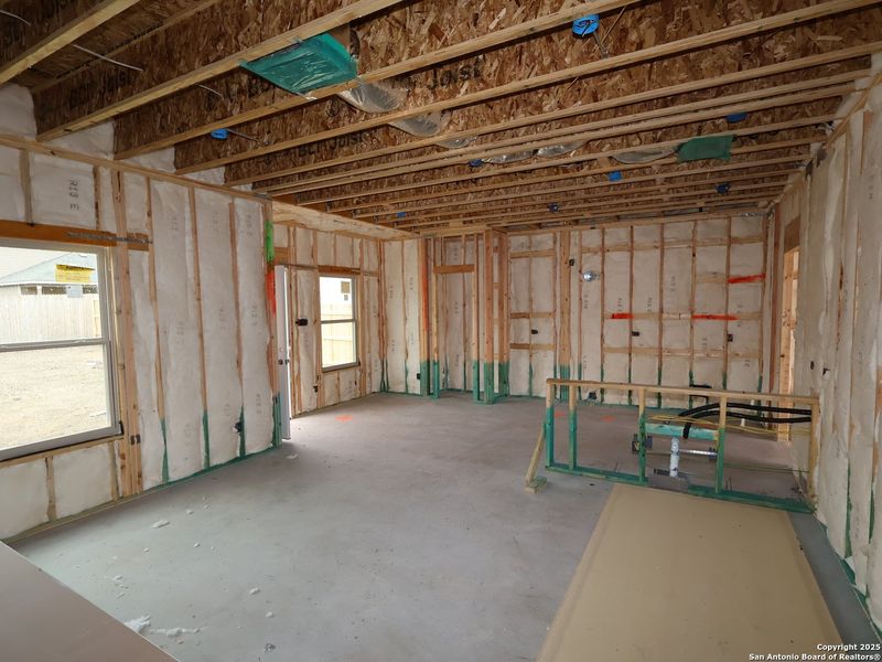 In-progress construction of a new home in Park Place, New Braunfels, TX (Image 28). In-progress construction of a new home in Park Place, New Braunfels, TX (Image 28).