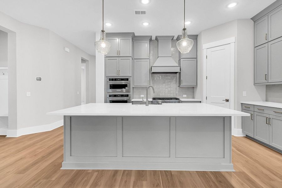 Furnished interior view inside a new home in Hidden Ponds Reserve, Awendaw (Image 8).