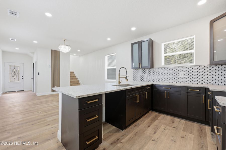 Furnished interior view inside a new home in , Jacksonville (Image 7).