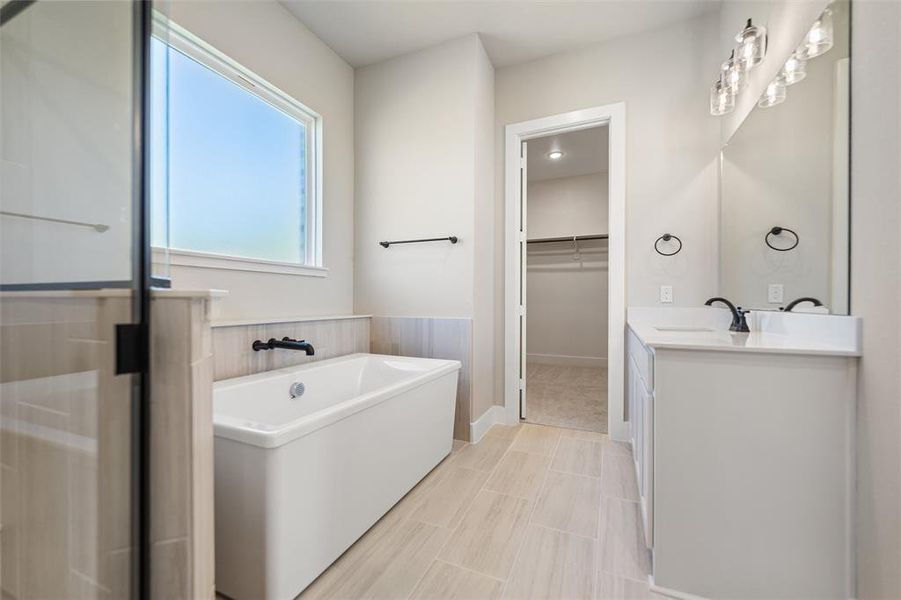 Furnished interior view inside a new home in Fannin Ranch, Leonard (Image 11). Furnished interior view inside a new home in Fannin Ranch, Leonard (Image 11).