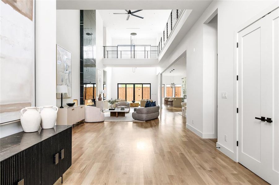 Furnished interior view inside a new home in , Dallas (Image 4).