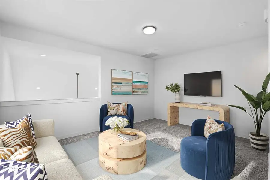 Furnished interior view inside a new home in Heartland, Crandall (Image 7).