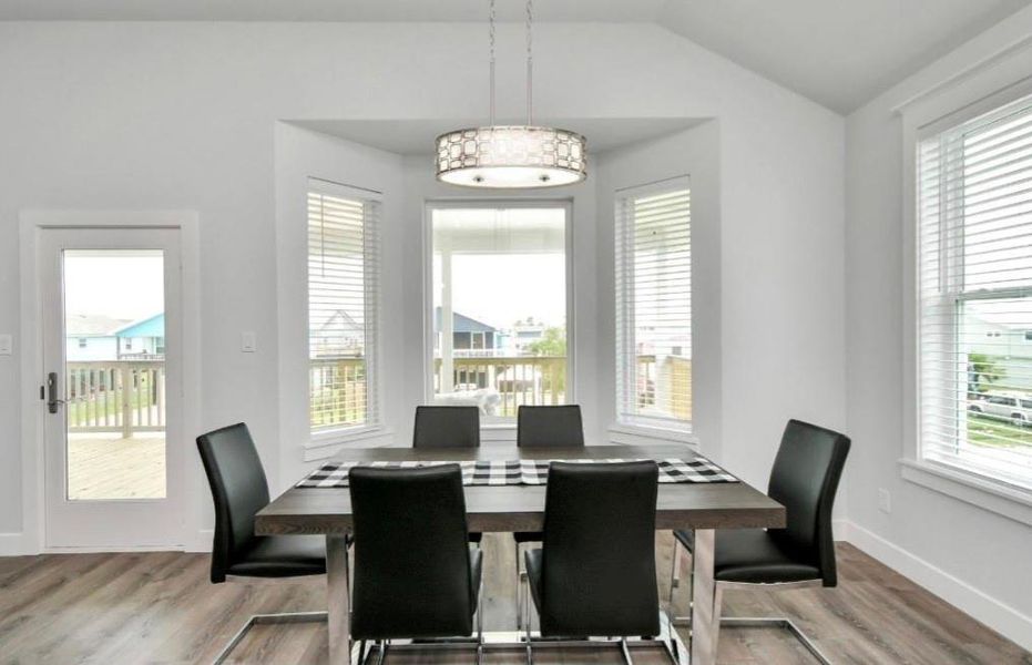 Furnished interior view inside a new home in , Galveston (Image 4).