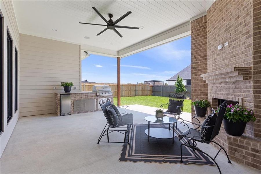 Exterior details and patio area of a home in , Robinson (Image 26). Exterior details and patio area of a home in , Robinson (Image 26).