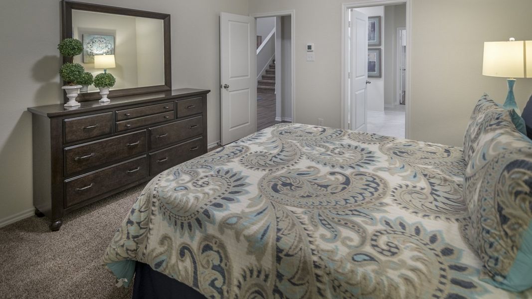 Furnished interior view inside a new home in Wildcat Ranch, Crandall (Image 21).