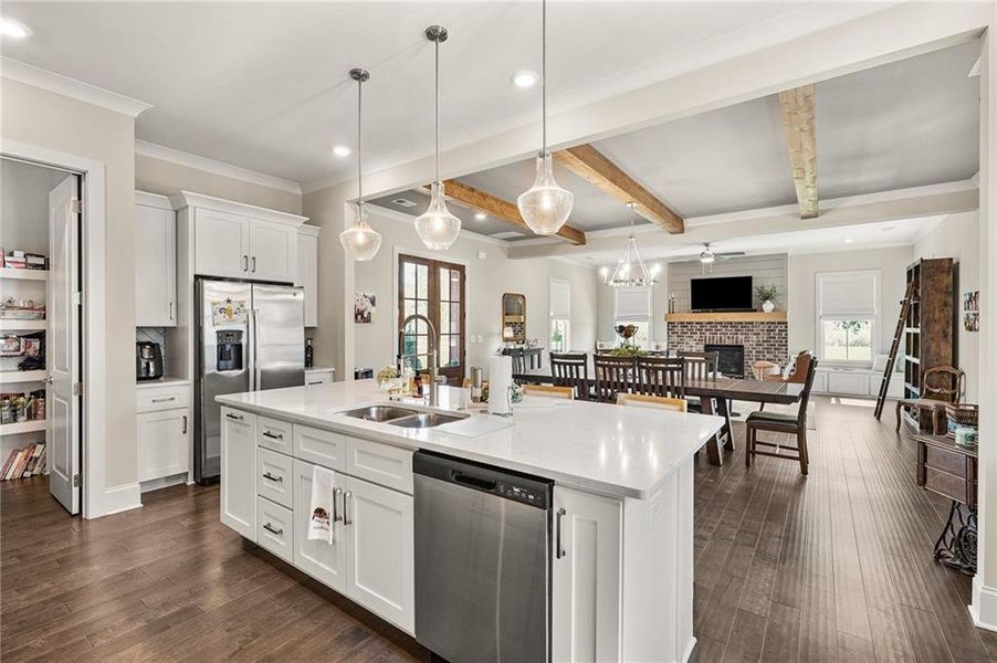 Furnished interior view inside a new home in , Watkinsville (Image 25).