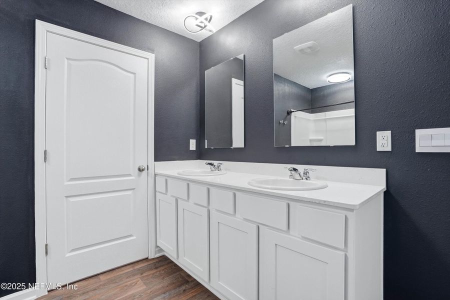 Furnished interior view inside a new home in Sawmill Branch Express, Palm Coast (Image 14). Furnished interior view inside a new home in Sawmill Branch Express, Palm Coast (Image 14).