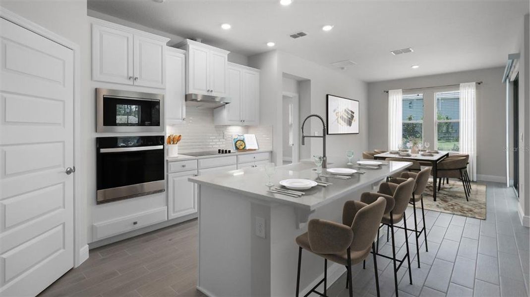 Furnished interior view inside a new home in Waterleigh, Winter Garden (Image 12).