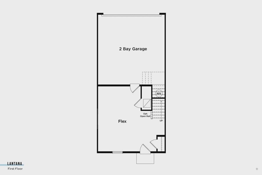 2D floor plan layout of this home in Parkview at Hamlin, Winter Garden, FL (Image 3). 2D floor plan layout of this home in Parkview at Hamlin, Winter Garden, FL (Image 3).