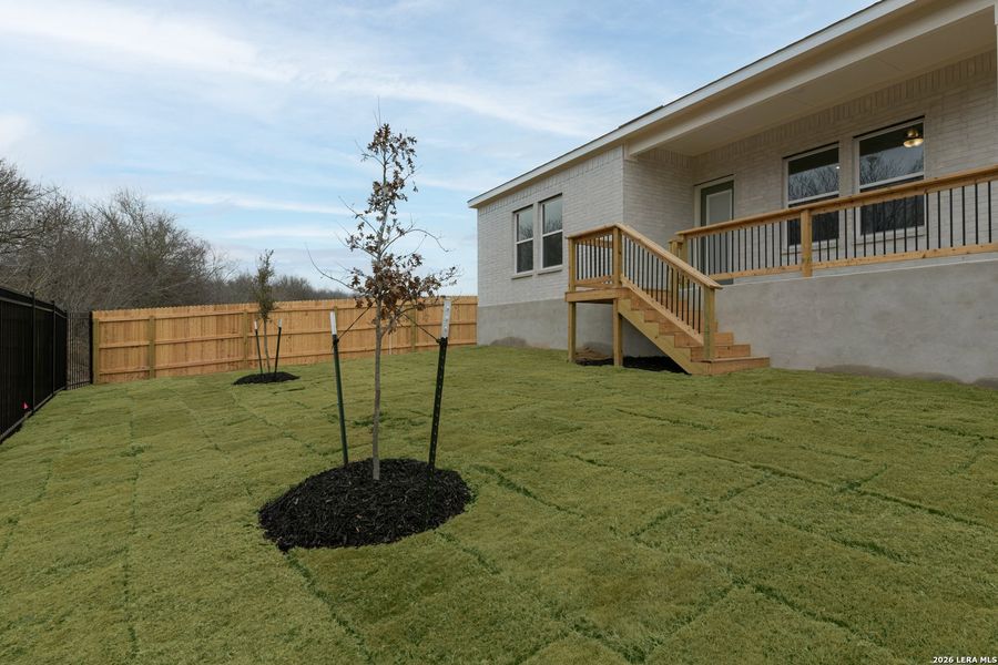 Exterior details and patio area of a home in Arcadia Ridge, San Antonio (Image 15). Exterior details and patio area of a home in Arcadia Ridge, San Antonio (Image 15).