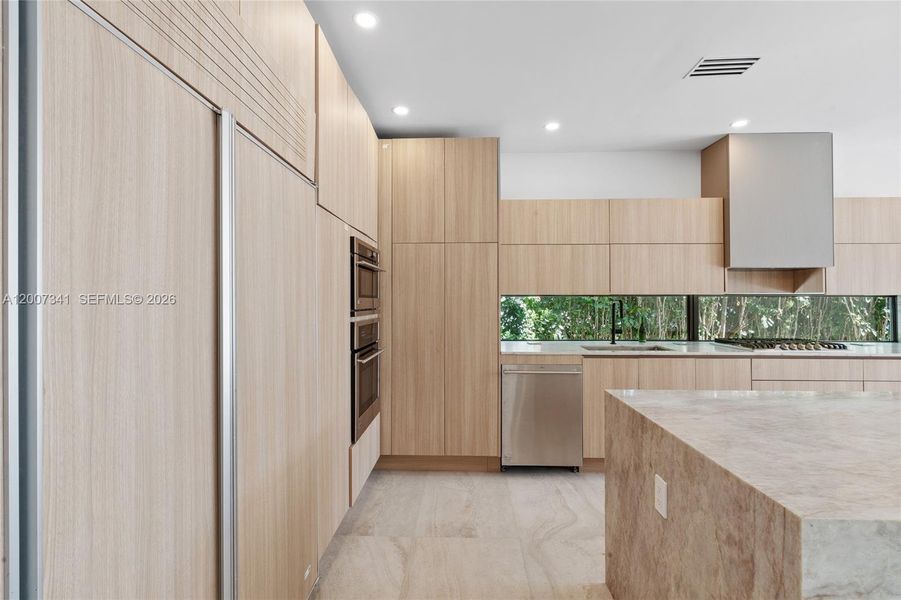 Furnished interior view inside a new home in , Miami Beach (Image 13).