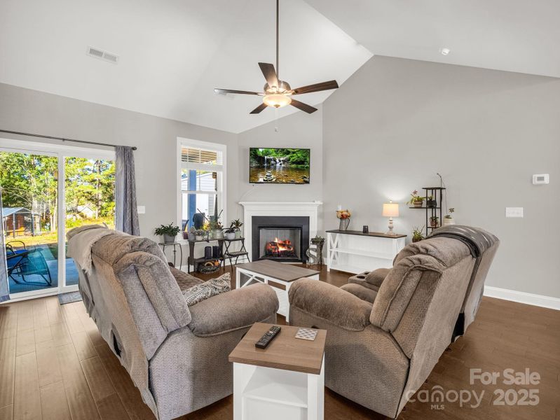 Furnished interior view inside a new home in , Gaffney (Image 25).