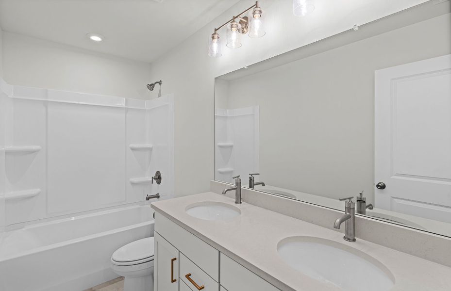 Furnished interior view inside a new home in Berkeley Mill, Cumming (Image 34).