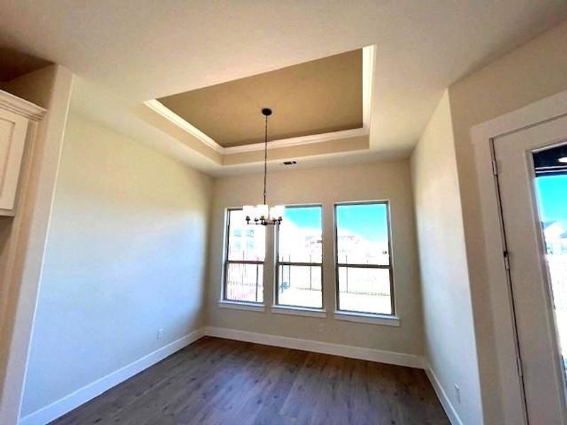 Accent Paint Added To Ceiling