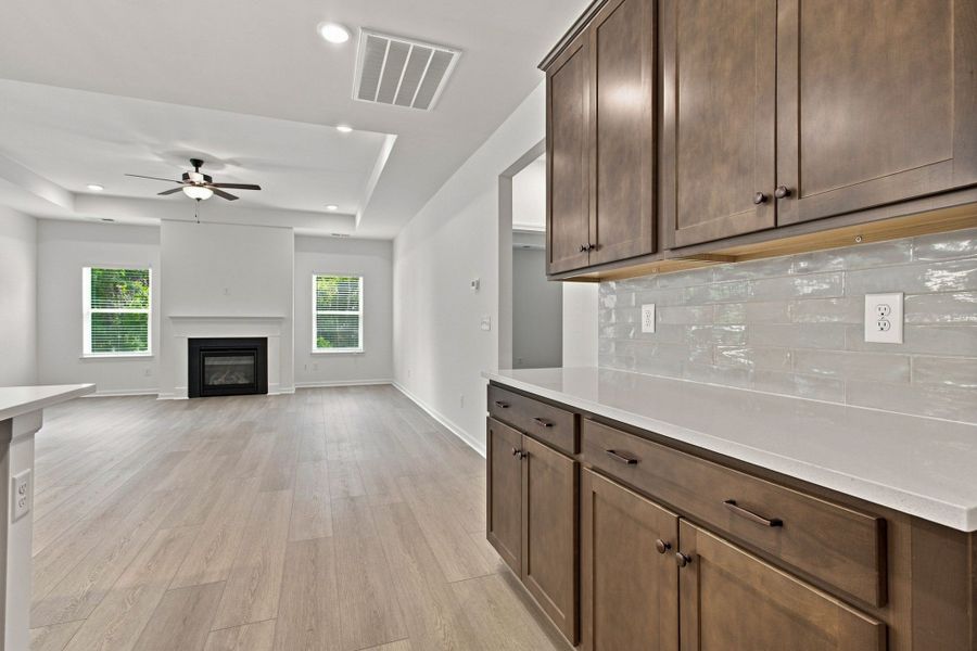 Furnished interior view inside a new home in Hampshire Hills, Columbia (Image 7).