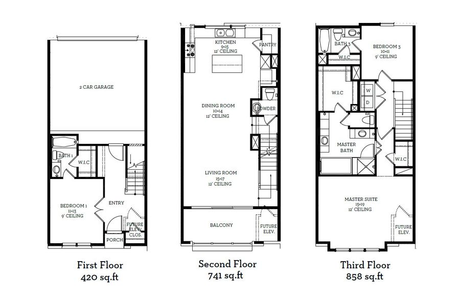 2D floor plan layout of this home in Avondale, Houston, TX (Image 1). 2D floor plan layout of this home in Avondale, Houston, TX (Image 1).