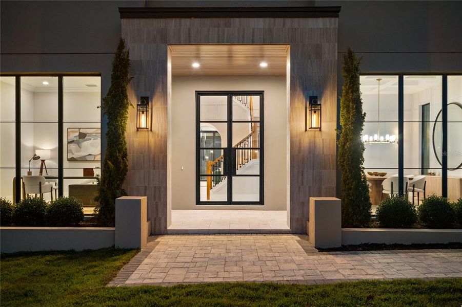 Exterior details and patio area of a home in , Winter Park (Image 3).