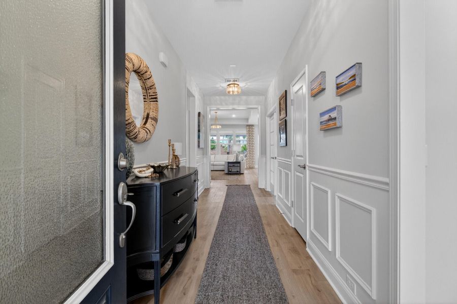 Furnished interior view inside a new home in , Summerville (Image 35).