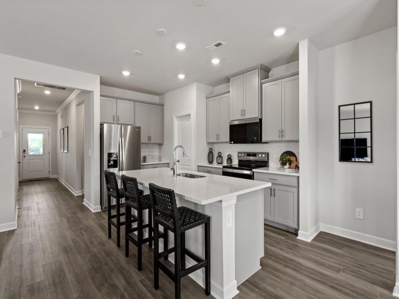 Furnished interior view inside a new home in Oxford Station, Salisbury (Image 10).