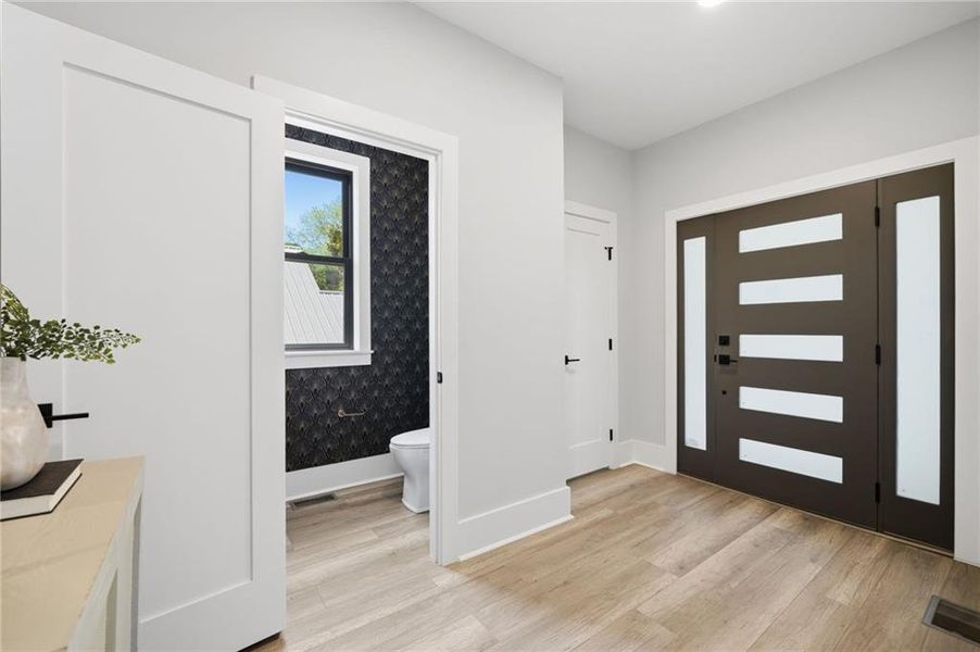 Furnished interior view inside a new home in , Roswell (Image 11).