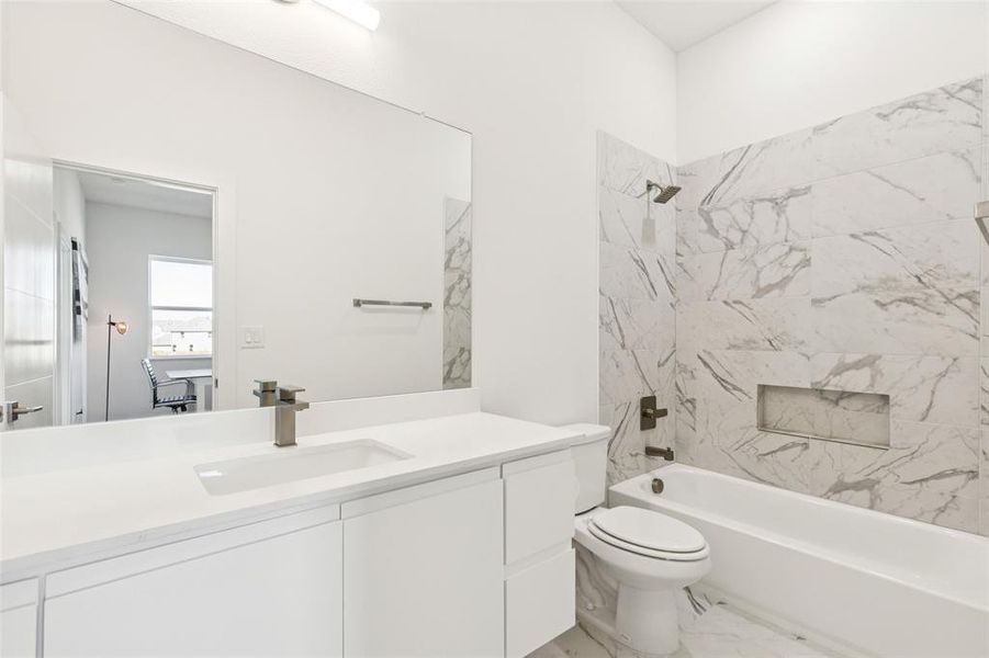 Furnished interior view inside a new home in , Sherman (Image 12).