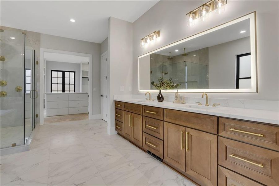 Furnished interior view inside a new home in , Milton (Image 45).