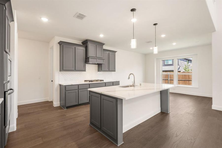 Furnished interior view inside a new home in Bear Creek Classic 60, Lavon (Image 9). Furnished interior view inside a new home in Bear Creek Classic 60, Lavon (Image 9).