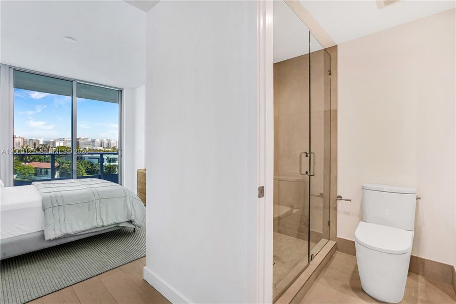 Furnished interior view inside a new home in , Miami Beach (Image 11).