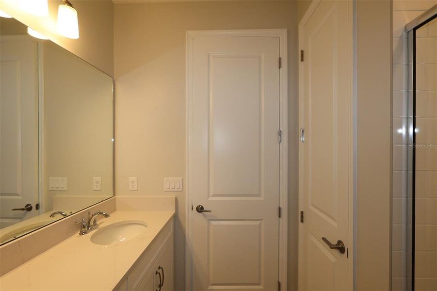 Furnished interior view inside a new home in Solace at Corner Lake, Orlando (Image 8).