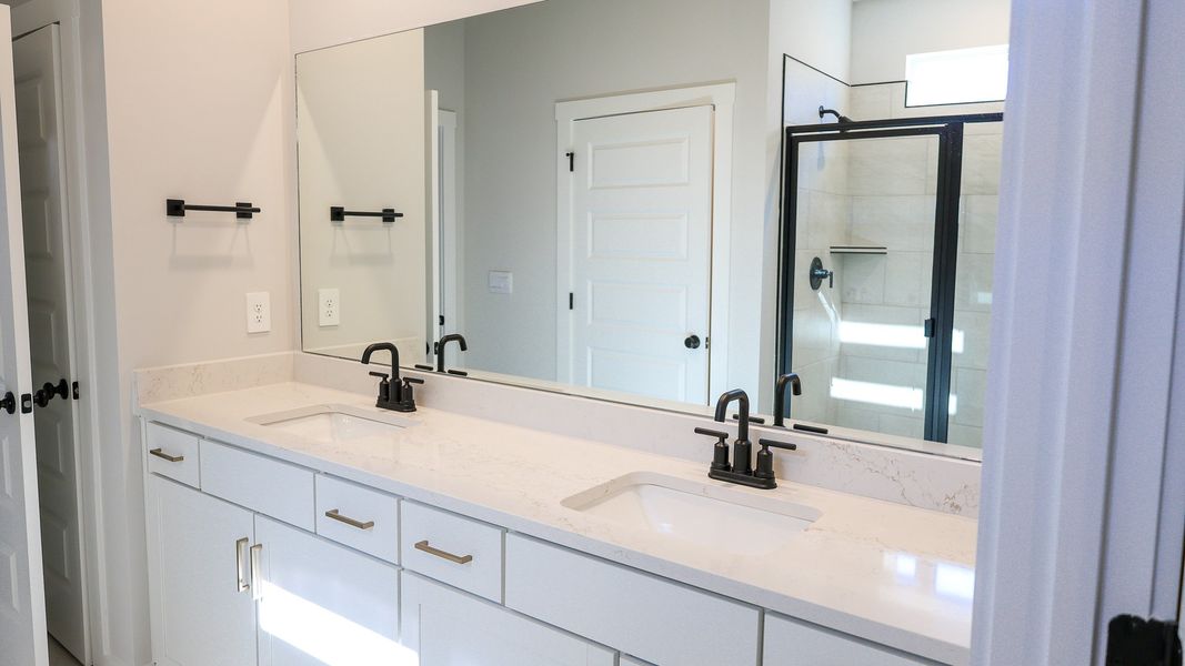 Close-up of interior finishes inside a home in Nexus South, Gallatin (Image 22). Close-up of interior finishes inside a home in Nexus South, Gallatin (Image 22).