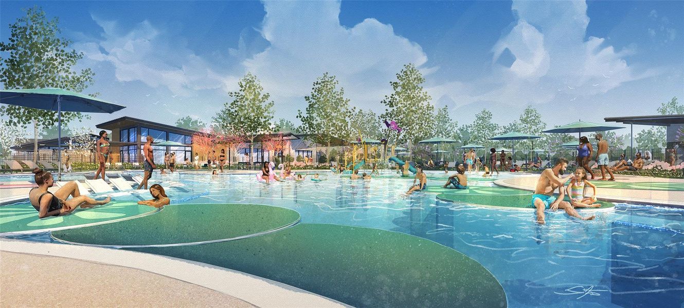 Community amenities in Bridgeland, Cypress (Image 23).