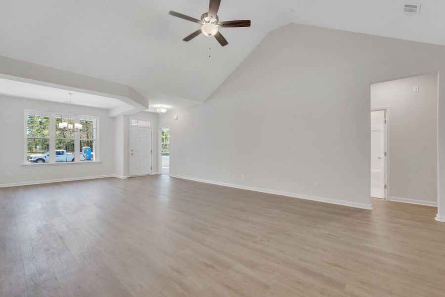 Representative unfurnished interior of a home built from the The Camilla by Smith Family Homes in Savannah Highlands, Savannah (Image 20).