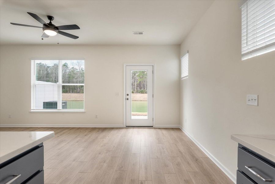 Spacious, unfurnished interior of a new home in The Landings at Montague, Goose Creek (Image 39).