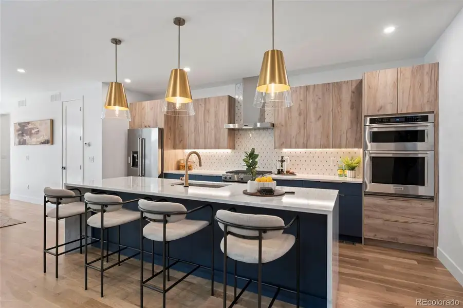 Furnished interior view inside a new home in , Denver (Image 9).