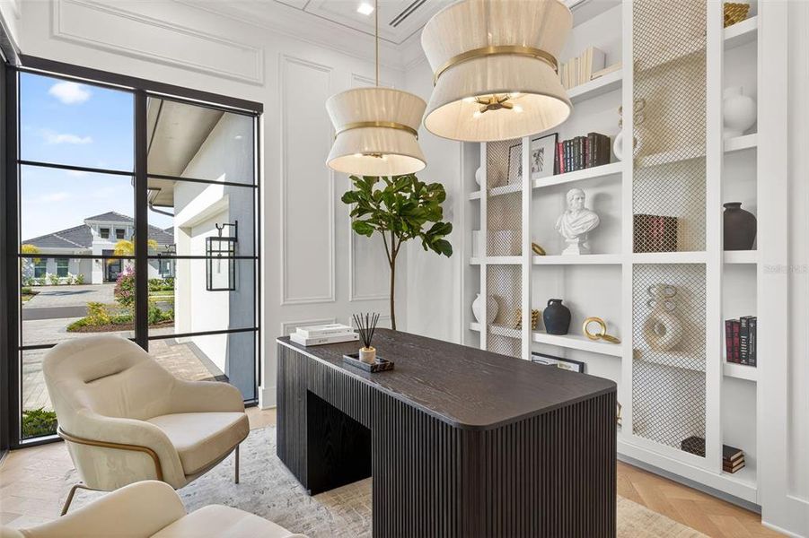 Furnished interior view inside a new home in , Sarasota (Image 15).