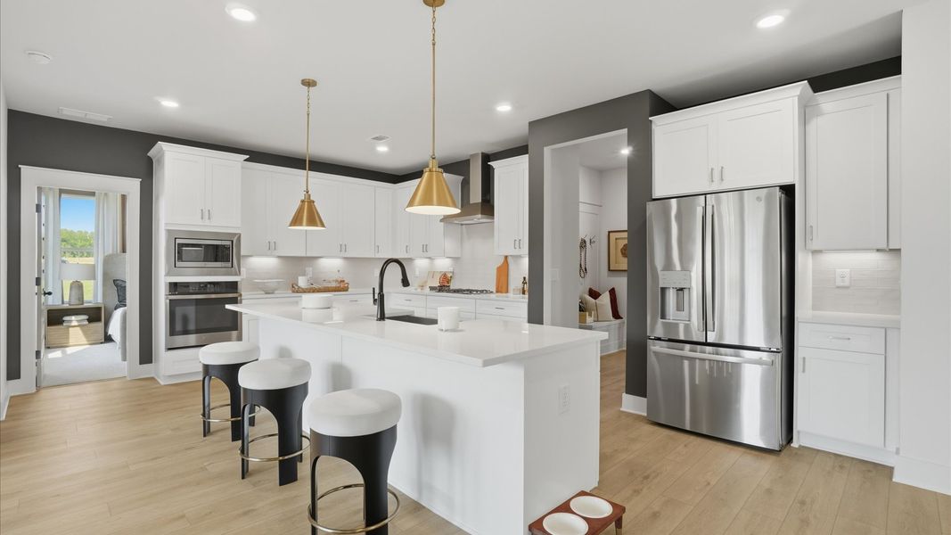 Representative furnished interior of a home built from the Stonefield by DRB Homes in Northcroft, Loganville (Image 16).